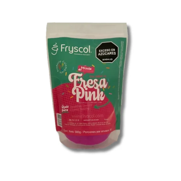 Azúcar sabor fresa pink para michelar de Fryscol