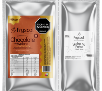 Mezcla para Helado Suave Premium Chocolate con Avellana