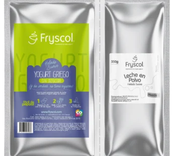 Mezcla Helado Suave de Yogurt Griego Sin Azúcar