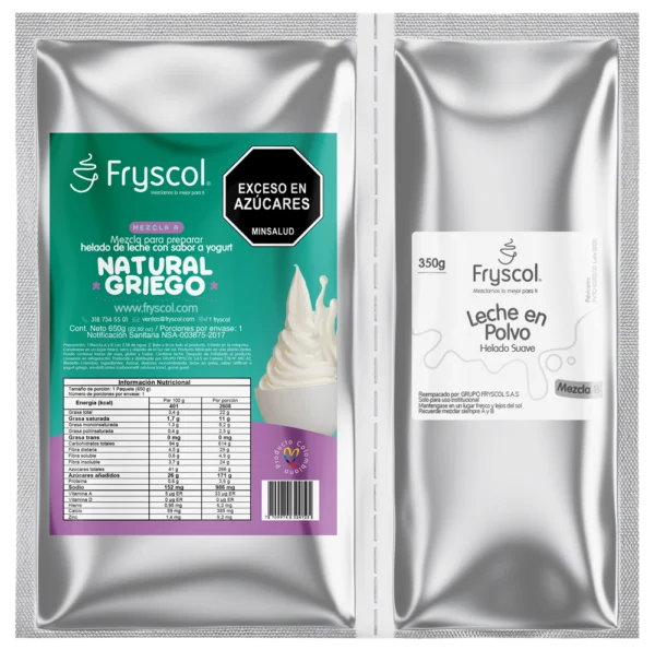 Helaso suave yogurt griego