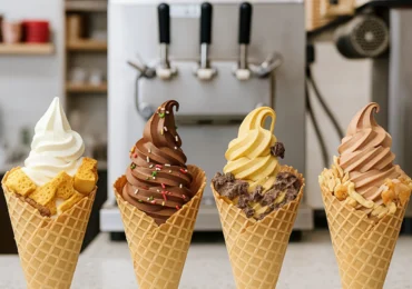 ¿Por qué la variedad de sabores es clave para un negocio de helado suave?