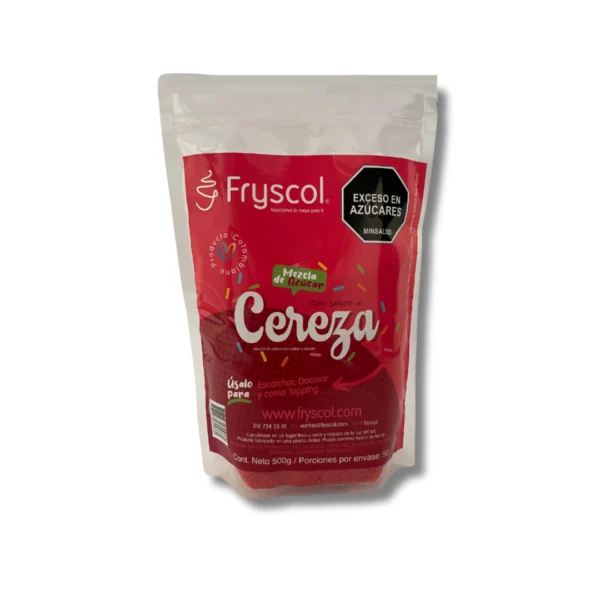 azúcar sabor cereza de Fryscol