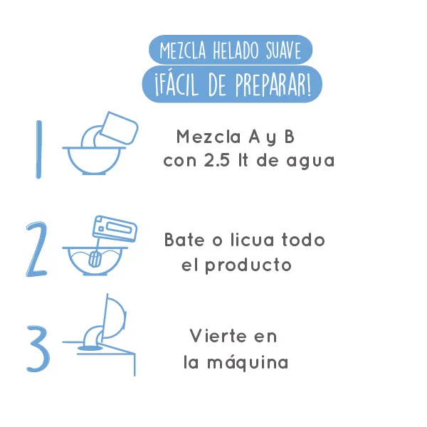 Mezcla para Helado de Yogurt sabor Pasas al Ron - Image 3